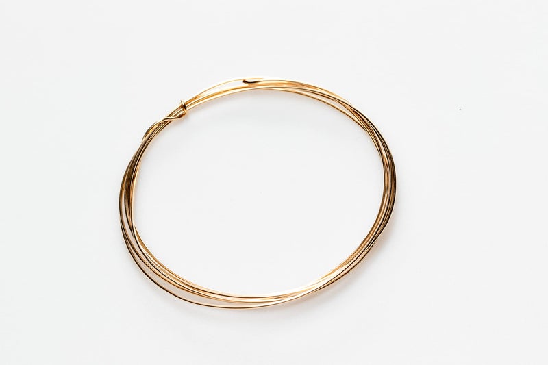 Craft Wire 18 Gauge, 14/20 Yellow Gold Filled Wire Half Hard Round 14K Gold Filled Made in USA - 5FT by CRAFT WIRE - Image 2
